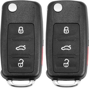 img 4 attached to VOFONO Remote Volkswagen Touareg 2011 2016