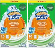 scrubbing bubbles fresh refill 10 count cleaning supplies logo