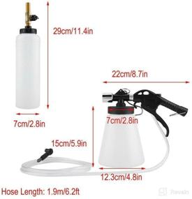 img 3 attached to 🔧 6 Piece Brake Bleeder Wrench Set, 6-Point Color Coded Brake Bleeding Kit, 0.27''-0.47'' Pneumatic Brake Bleeder (7mm - 12mm)