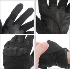 img 1 attached to LALATECH Motorbike Gloves Motorcycle Motocross Motorcycle & Powersports in Protective Gear