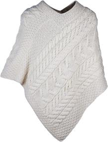 img 1 attached to Aran Woollen Mills Supersoft Triangular Women's Accessories ~ Scarves & Wraps