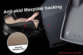 img 3 attached to 3D MAXpider Complete All Weather Chevrolet Interior Accessories best on Floor Mats & Cargo Liners
