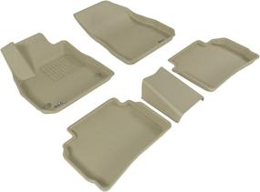 img 4 attached to 3D MAXpider Complete All Weather Chevrolet Interior Accessories best on Floor Mats & Cargo Liners