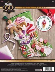 img 4 attached to 🧚 Bucilla Sugarland Fairy Stocking Kit: Delightful DIY Holiday Magic!
