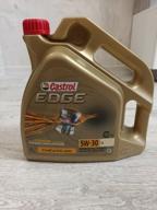 img 1 attached to Synthetic motor oil Castrol Edge 5W-30 LL, 4 l, 4 kg, 1 piece review by Bogomil Stratev ᠌