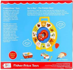 img 3 attached to 🚜 Fisher Price Classic Farmer Says See 'n Say: The Perfect Pre-School Gift for Boys and Girls