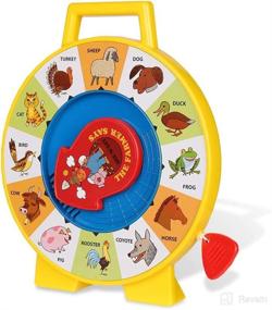 img 2 attached to 🚜 Fisher Price Classic Farmer Says See 'n Say: The Perfect Pre-School Gift for Boys and Girls