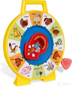 img 1 attached to 🚜 Fisher Price Classic Farmer Says See 'n Say: The Perfect Pre-School Gift for Boys and Girls