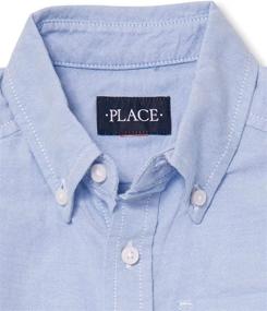 img 2 attached to Childrens Place Sleeve Uniform Oxford Boys' Clothing : Tops, Tees & Shirts