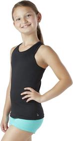 img 2 attached to Stylish and Versatile: Liakada Girls Basic Tank Top for Girls' Clothing and Active Wear