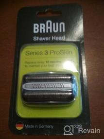 img 10 attached to 🔩 Braun 32S Series 3 Silver: Mesh and Cutting Block - High-Quality Replacement