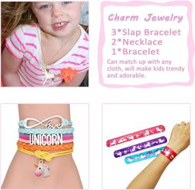 img 2 attached to Drawstring Backpack Bracelet Necklace Keychain Kids' Furniture, Decor & Storage
