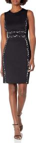 img 2 attached to Calvin Klein Womens Sleeveless Sheath Women's Clothing : Dresses