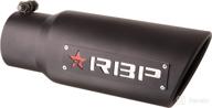 rbp rbp 35455r textured powder exhaust logo