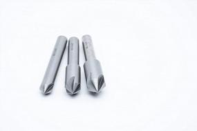 img 1 attached to Precision Cuts With High Speed Steel 4 Flute Machine Countersink Set (1/2, 5/8, 3/4 - 82°) - Boost Your Drilling Efficiency