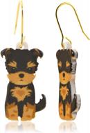 pawing in love dog earrings - a must-have for doggy moms by spinningdaisy logo