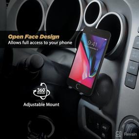 img 1 attached to 📱 SCOSCHE IUHDR DashDock: Enhanced Suction Cup Mount for Phone Holders