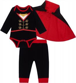 img 4 attached to Cute Vampire Jazz Outfit And Cloak For Your Baby'S First Halloween!