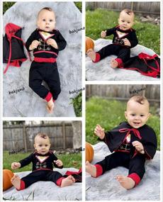 img 1 attached to Cute Vampire Jazz Outfit And Cloak For Your Baby'S First Halloween!