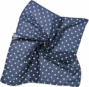 img 2 attached to Stay Stylish And Comfortable With Shanlin'S Unisex Cotton Bandanas - 24X24 Square Scarves