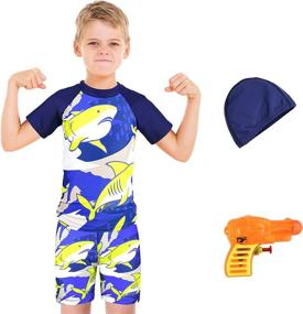 img 2 attached to ZukoCert Sunsuit Swimwear Swimsuits 01QCKL XL Boys' Clothing - Swim