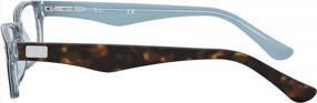 img 1 attached to Stylish Ray Ban RX5206 Eyeglasses in Havana Azure – Enhance Your Look!