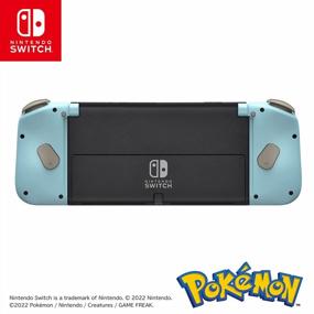 img 1 attached to Разделенная панель Nintendo Switch Компактный Pikachu &amp; Mimikyu Эргономичный контроллер Ручной режим Официальная лицензия Nintendo Pokémon