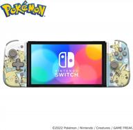 разделенная панель nintendo switch компактный pikachu &amp; mimikyu эргономичный контроллер ручной режим официальная лицензия nintendo pokémon логотип