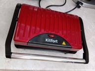 img 2 attached to Sandwich maker Kitfort KT-1609 Panini Maker, red review by Dorota Sarwa ᠌