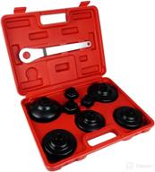 🔧 steel oil filter removal tool kits: ideal for bmw, mercedes-benz, toyota, lexus, vw, audi, volkswagen, mazda, porsche - includes 27mm, 32mm, 36mm, 64mm, 74mm, 75.6mm, 76mm, 86mm, and 93mm wrenches logo