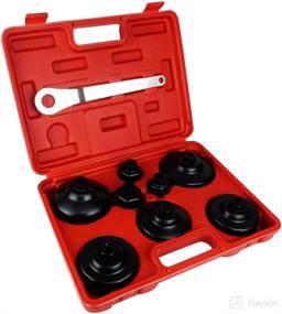 img 4 attached to 🔧 Steel Oil Filter Removal Tool Kits: Ideal for BMW, Mercedes-Benz, Toyota, Lexus, VW, Audi, Volkswagen, Mazda, Porsche - Includes 27mm, 32mm, 36mm, 64mm, 74mm, 75.6mm, 76mm, 86mm, and 93mm Wrenches