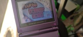 img 5 attached to Game console Nintendo Game Boy Advance SP, Mario Edition purple