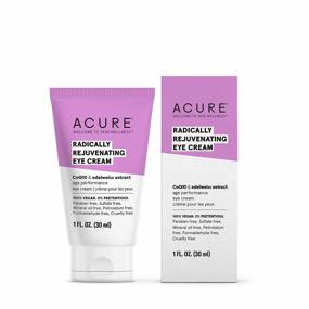 img 3 attached to Vegan ACURE Eye Cream With Chlorella & Edelweiss For Anti-Aging And Fine Line Reduction - Hydrating 1 Fl Oz Ivory Formula