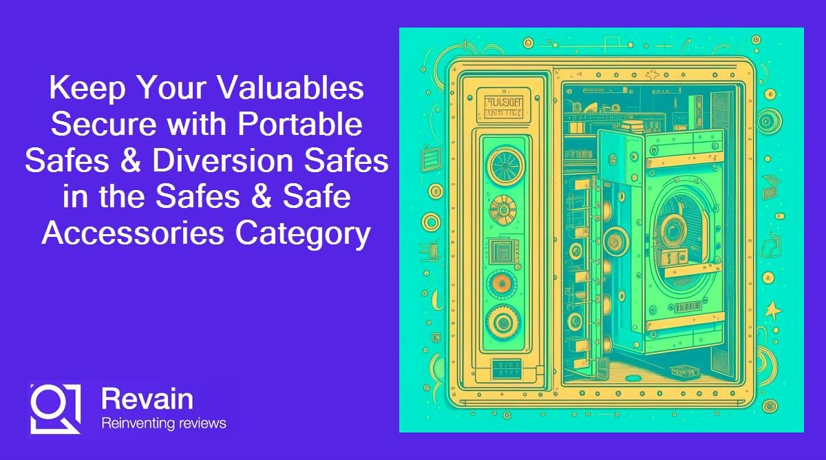 Keep Your Valuables Secure with Portable Safes & Diversion Safes in the Safes & Safe Accessories Category