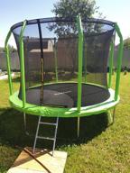 img 2 attached to Frame trampoline Bondy Sport 10FT 305x305x235 cm, green review by Wiktor Niedzicki ᠌
