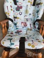 картинка 1 прикреплена к отзыву Protect Your Baby With Twoworld High Chair Cushion And Straps - Grey Sheep Design от Robert Worlds
