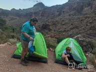 img 1 attached to Yodo Lightweight 2 Person Camping Backpacking Tent With Carry Bag - Multi-Color Options Available review by Robert Ogrodnik