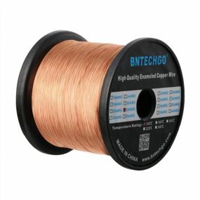 img 2 attached to Premium Quality BNTECHGO 28 AWG Enameled Copper Magnet Wire - Perfect For Transformers And Inductors - 3.0 Lb Spool Coil - 0.0122" Diameter - Temperature Rating 155℃