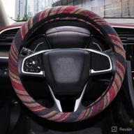 bompa steering printed breathable universal interior accessories логотип