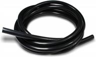 6mm(1/4 inch) ronteix universal high performance silicone vacuum hose tubing line - 5 feet length (black) logo
