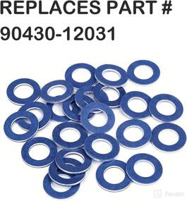 img 1 attached to Washers Highlander Replaces 90430 12031 9043012031