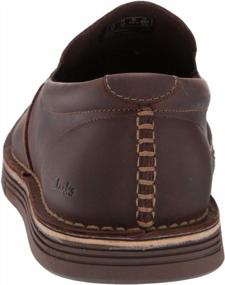 img 2 attached to Clarks Mens Forge Loafer Leather Men's Shoes for Loafers & Slip-Ons