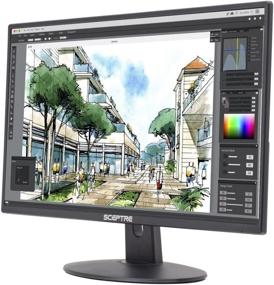 img 4 attached to Sceptre E225W 19028A LED Lit Monitor: Crisp Display with 60Hz Refresh Rate, E225W 19208A, E225W-19028A