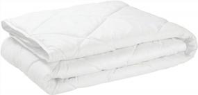 img 4 attached to Enhance Your Sleeping Experience With MDesign'S Soft And Secure Twin Size Mattress Pad Cover
