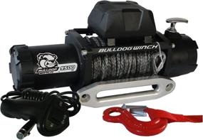 img 1 attached to Bulldog Winch 10045 9500Lbwith Synthetic