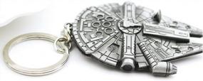 img 1 attached to Own A Piece Of The Millennium Falcon With QMx Star Wars Replica Key Chain