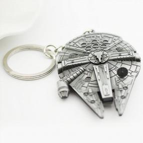 img 2 attached to Own A Piece Of The Millennium Falcon With QMx Star Wars Replica Key Chain