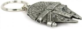 img 3 attached to Приобретите часть «Тысячелетнего сокола» с цепочкой для ключей QMx Star Wars Replica