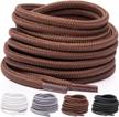 5/32″ thick round shoelaces [1 pair] - perfect for shoes, sneakers & boots! logo