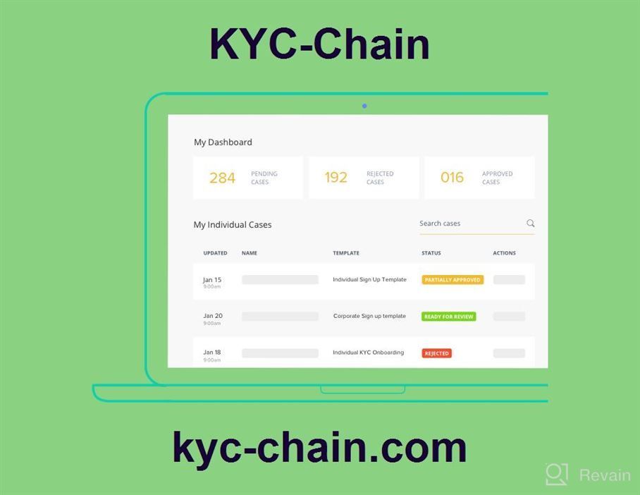 img 1 attached to KYC-Chain review by James Salem